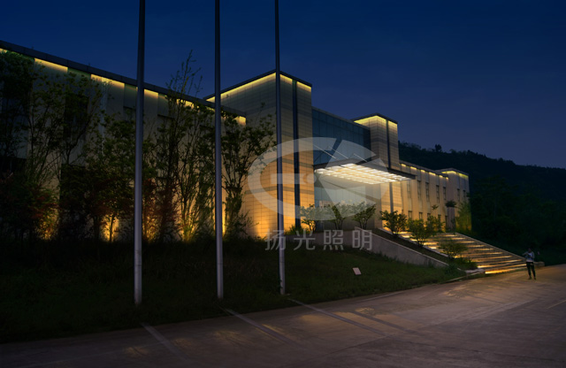 云陽工業園區夜景亮化設計效果圖二