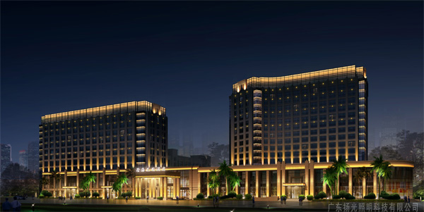 汕頭澄海花園酒店燈光照明設計